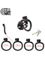 Pas cnoty FlexiSpike Chastity Cage Size 0 CELLMATE