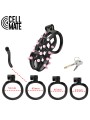 Pas cnoty FlexiSpike Chastity Cage Size 4 CELLMATE