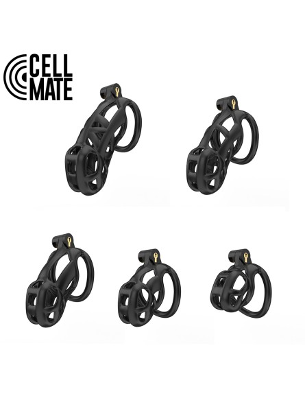 Pas cnoty Guardian Chastity Cage Black Size 0 CELLMATE