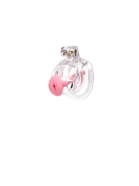 Pas cnoty Guardian Chastity Cage Clear Size 0 CELLMATE