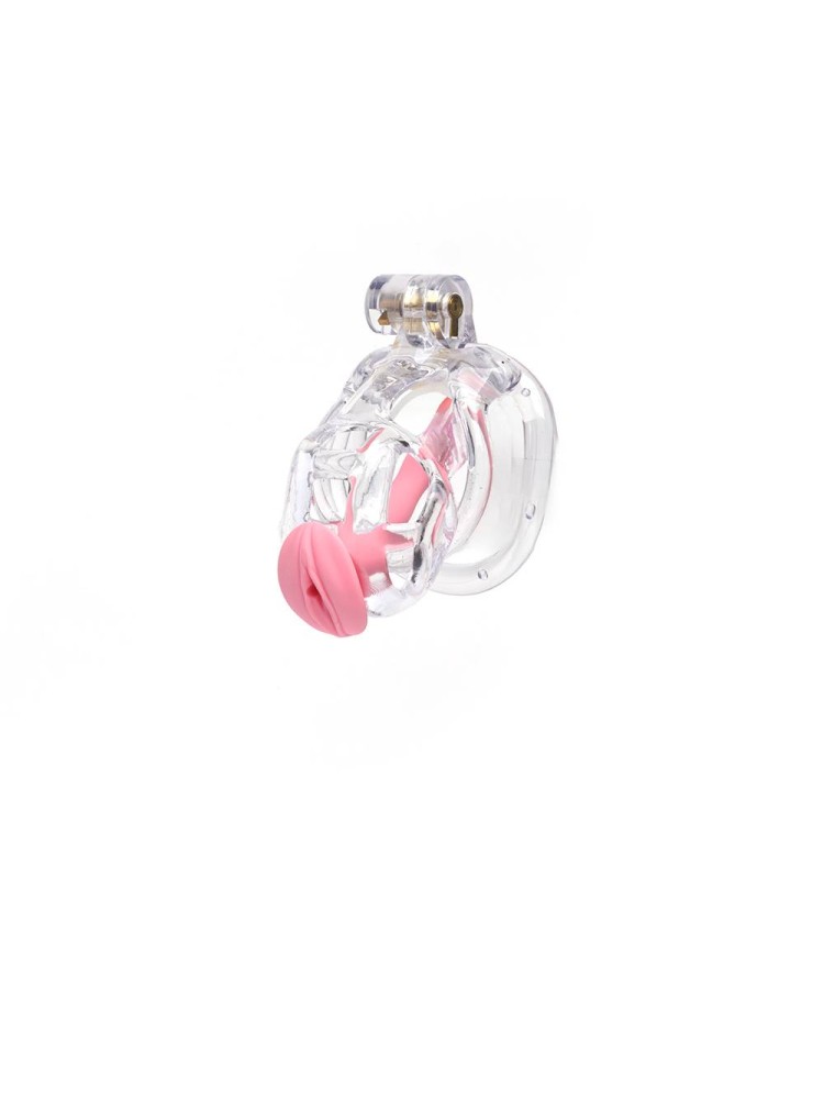 Pas cnoty Guardian Chastity Cage Clear Size 1 CELLMATE