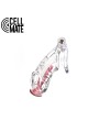 Pas cnoty Guardian Chastity Cage Clear Size 4 CELLMATE