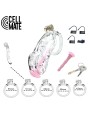 Pas cnoty Guardian Chastity Cage Clear Size 0 CELLMATE
