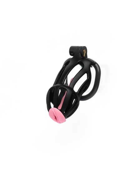 Pas cnoty Centurion Chastity Cage Black Size 3 CELLMATE