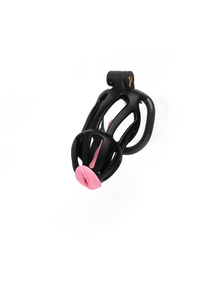 Pas cnoty Centurion Chastity Cage Black Size 3 CELLMATE
