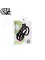 Pas cnoty Centurion Chastity Cage Black Size 3 CELLMATE