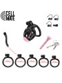 Pas cnoty Centurion Chastity Cage Black Size 0 CELLMATE