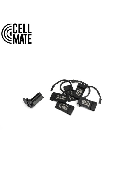 Pas cnoty Centurion Chastity Cage Black Size 3 CELLMATE