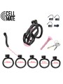 Pas cnoty Centurion Chastity Cage Black Size 2 CELLMATE