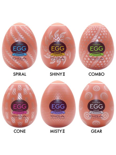 Zestaw masturbatorów Egg Variety Pack Hard Boiled II Tenga