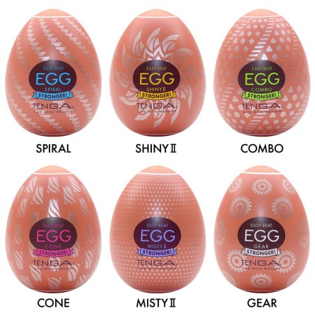 Zestaw masturbatorów Egg Variety Pack Hard Boiled II Tenga