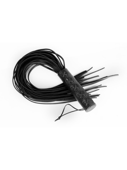 Pejcz duży sznurowany czarny Primal Bond Whips