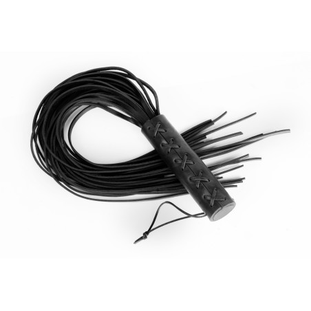Pejcz duży sznurowany czarny Primal Bond Whips
