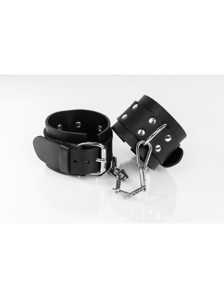 Kajdanki classic czarne S Primal Bond Whips