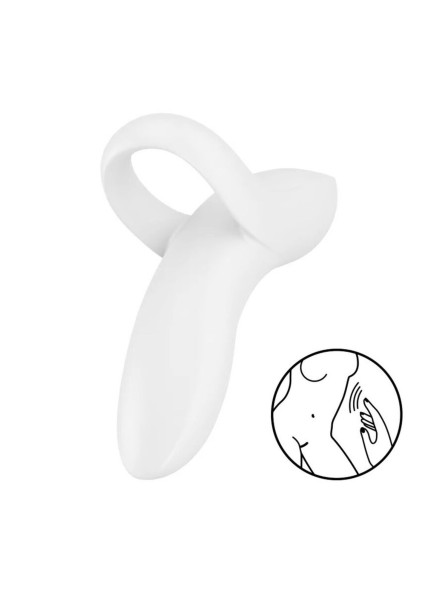 Wibrator na palec Bold Lover white Satisfyer