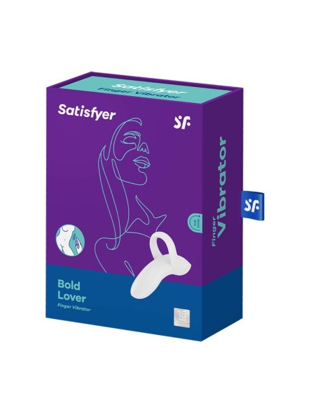 Wibrator na palec Bold Lover white Satisfyer