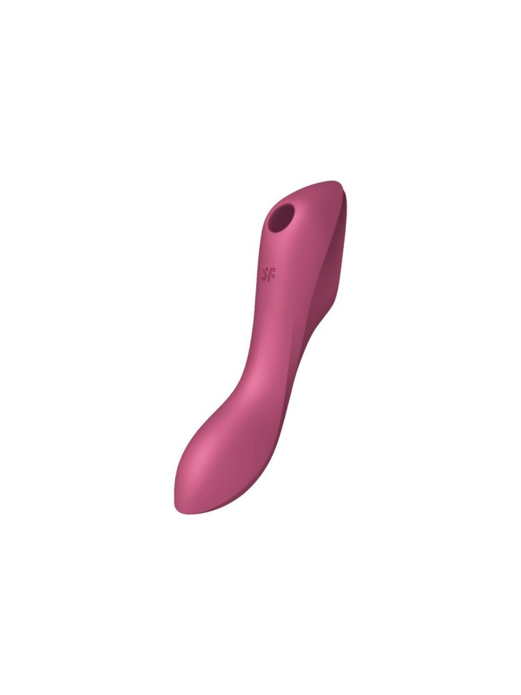 Wielofunkcyjny wibrator Curvy Trinity 3 red Satisfyer