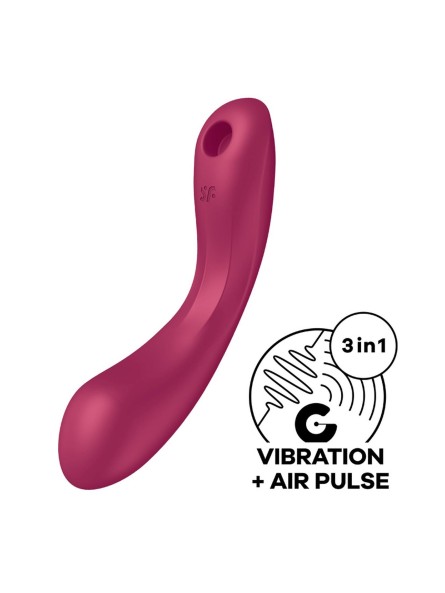 Wibrator wielofunkcyjny Curvy Trinity 1 red Satisfyer