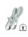 Pompowany wibrator Air Pump Booty 3 greygreen Satisfyer