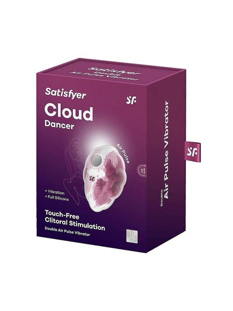Stymulator łechtaczki Cloud Dancer red print Satisfyer