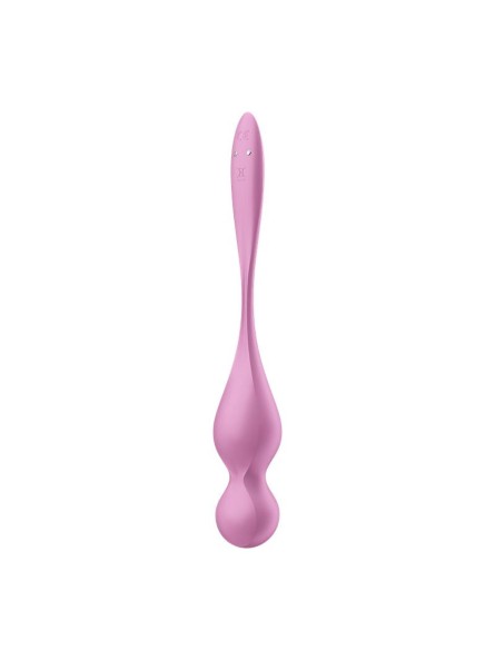 Kulki Gejszy do ćwiczeń mięśni Kegla Love Birds 1 pink Satisfyer