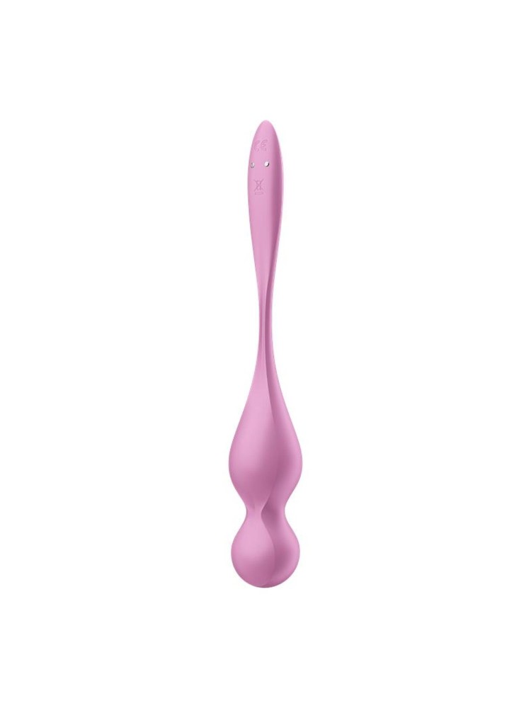 Kulki Gejszy do ćwiczeń mięśni Kegla Love Birds 1 pink Satisfyer
