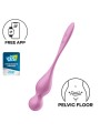 Kulki Gejszy do ćwiczeń mięśni Kegla Love Birds 1 pink Satisfyer