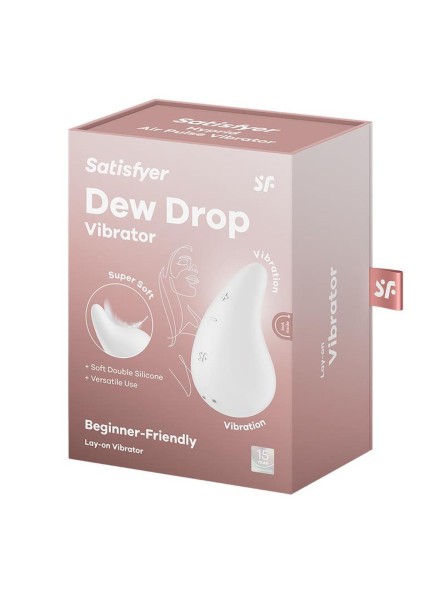 Stymulator łechtaczki Dew Drop white Satisfyer