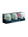 Zestaw masturbatorów Eggs set of 3 Riffle Satisfyer
