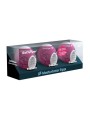 Zestaw masturbatorów Eggs set of 3 Bubble Satisfyer