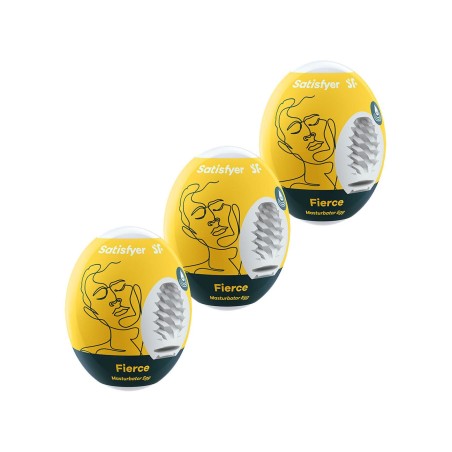 Zestaw masturbatorów Eggs set of 3 Fierce Satisfyer