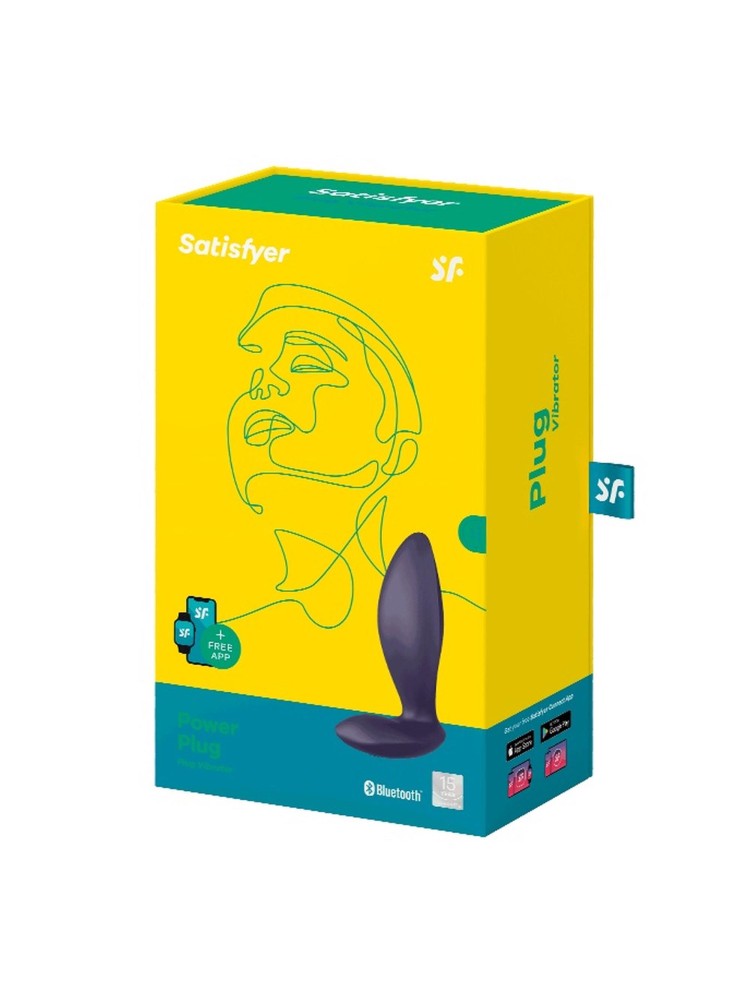 Wibrujący korek analny Power Plug Satisfyer