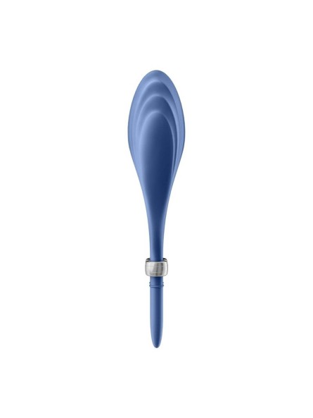 Pierścień erekcyjny Duelist Ring Vibrator Blue Satisfyer