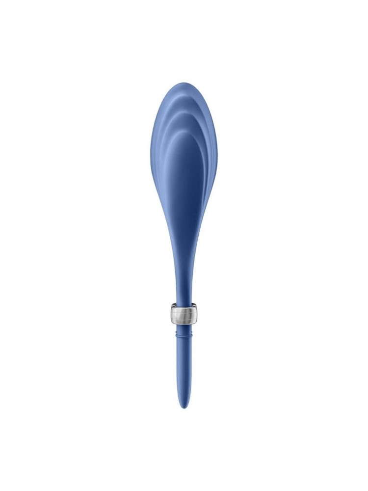 Pierścień erekcyjny Duelist Ring Vibrator Blue Satisfyer