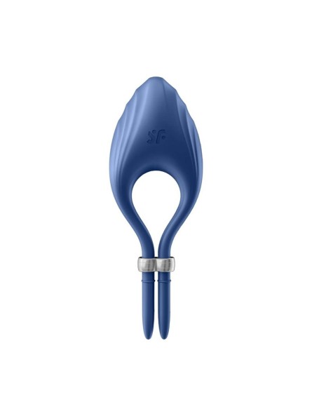 Pierścień erekcyjny Duelist Ring Vibrator Blue Satisfyer