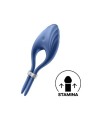 Pierścień erekcyjny Duelist Ring Vibrator Blue Satisfyer