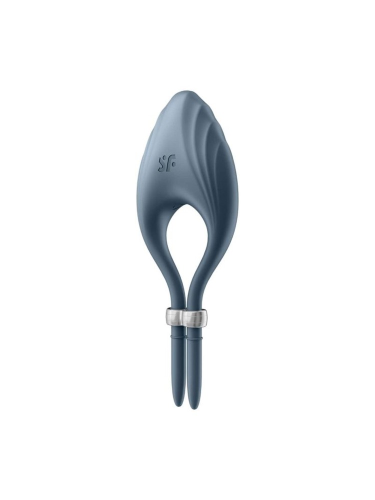 Pierścień erekcyjny Duelist Ring Vibrator Dark blue Satisfyer