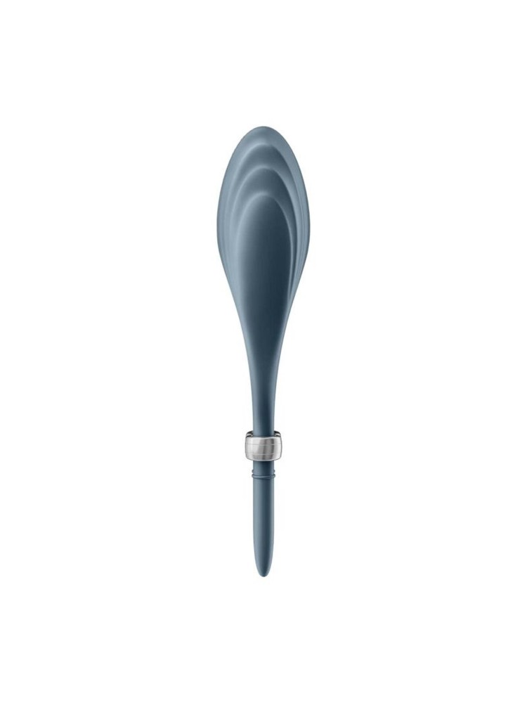Pierścień erekcyjny Duelist Ring Vibrator Dark blue Satisfyer