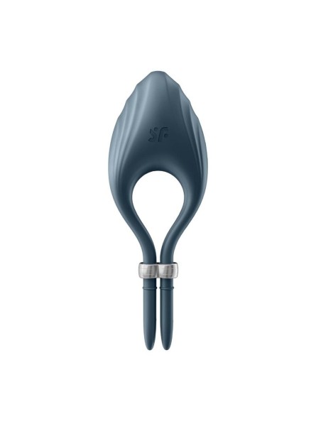 Pierścień erekcyjny Duelist Ring Vibrator Dark blue Satisfyer