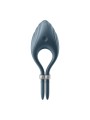 Pierścień erekcyjny Duelist Ring Vibrator Dark blue Satisfyer