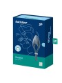 Pierścień erekcyjny Duelist Ring Vibrator Dark blue Satisfyer