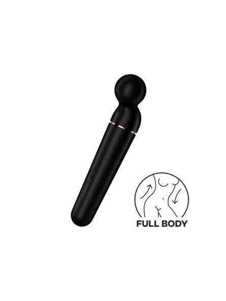 Wibrator różdżka Planet Wand-er black + rosegold Satisfyer