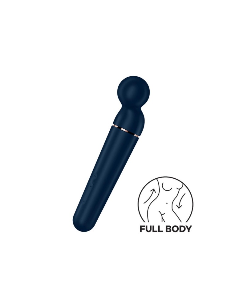 Wibrator różdżka Planet Wand-er blue + rosegold Satisfyer