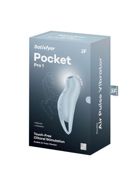 Stymulator łechtaczki Pocket Pro 1 blue Satisfyer