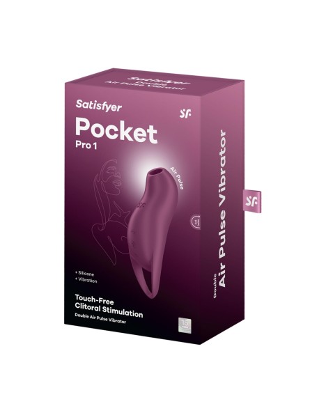 Stymulator łechtaczki Pocket Pro 1 purple Satisfyer
