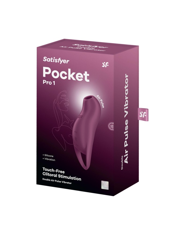 Stymulator łechtaczki Pocket Pro 1 purple Satisfyer