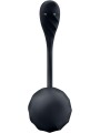 Jajeczko wibrujące Ribbed Petal black Connect App Satisfyer