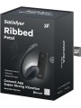 Jajeczko wibrujące Ribbed Petal black Connect App Satisfyer