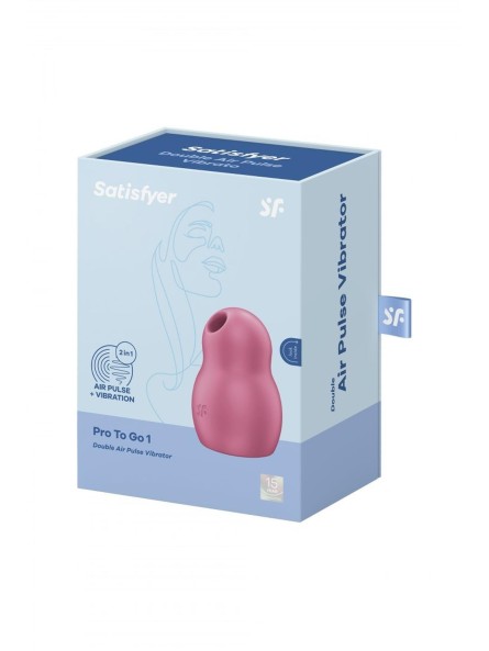 Stymulator łechtaczki Pro To Go 1 red Satisfyer