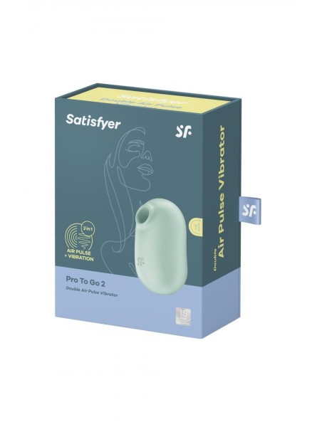 Stymulator łechtaczki Pro To Go 2 mint Satisfyer